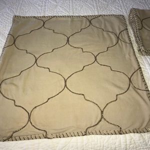 Pottery Barn Pillow Covers.